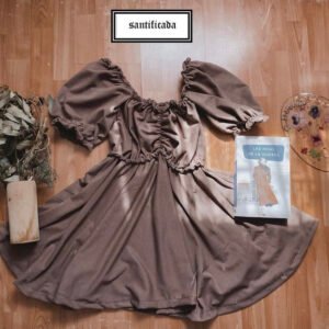 VESTIDO MARIE MANGAS CORTAS